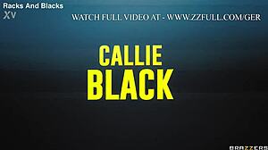 Lo streaming di brazze di Callie Blacks viene riempito di sperma dopo anale e pompino